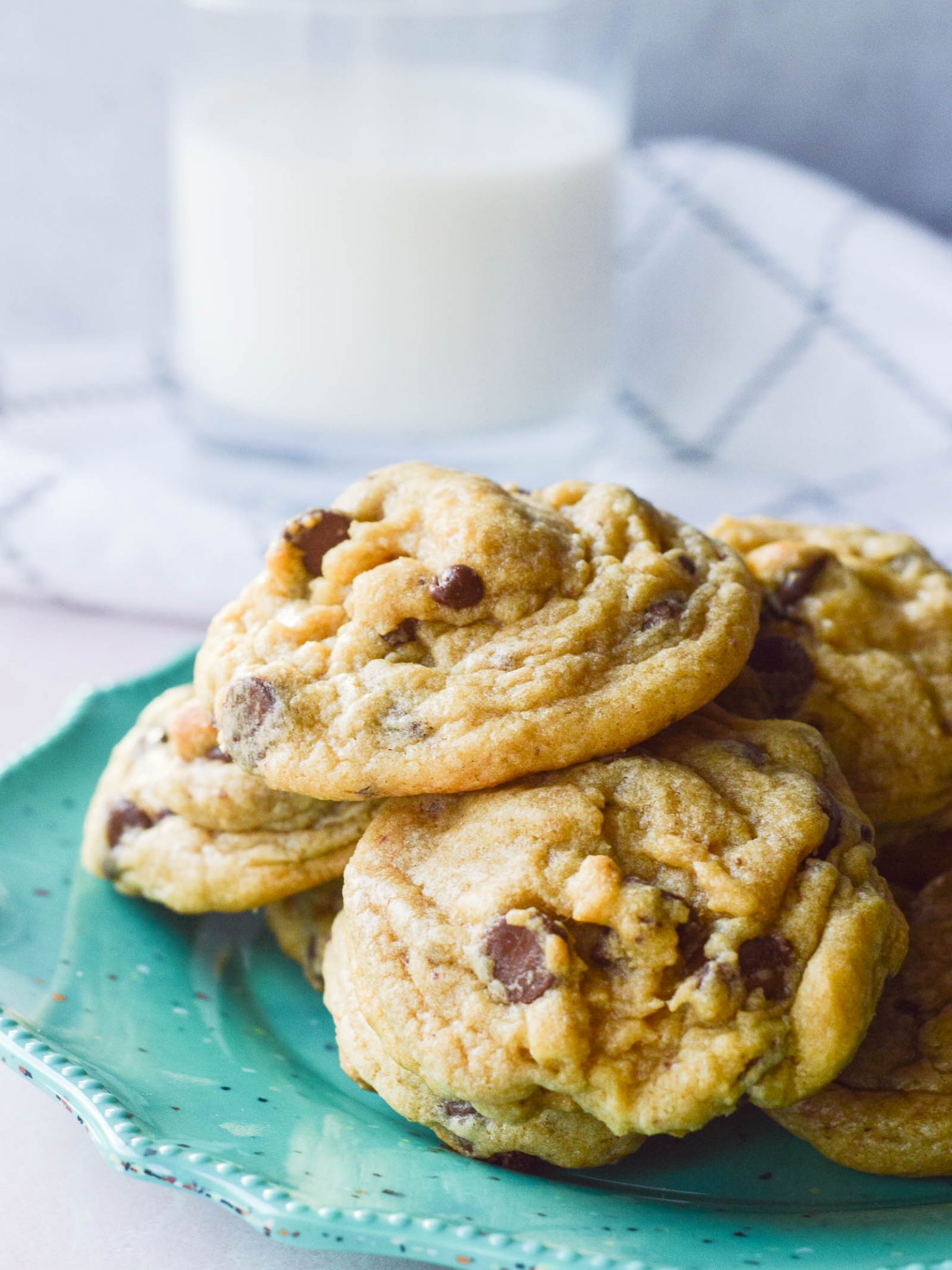 The Best Soft Chocolate Chip Pudding Cookies Sugar Dish Me