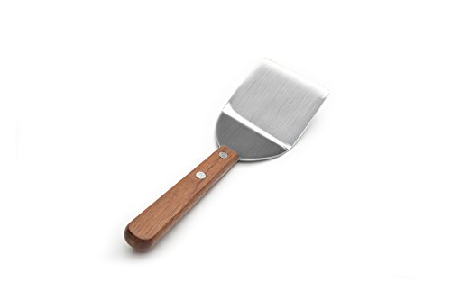 Fox Run Cookie/Brownie Spatula, 1 x 2.25 x 7 inches, Stainless Steel/Wood