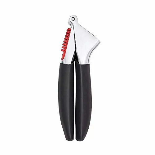 OXO Good Grips Soft-Handled Garlic Press, Black, One Size